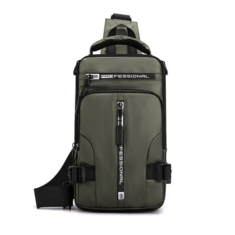 Crossbody Tasche - 4 in 1 flexibel tragen-0-Dalson-Grün-Dalson.ch