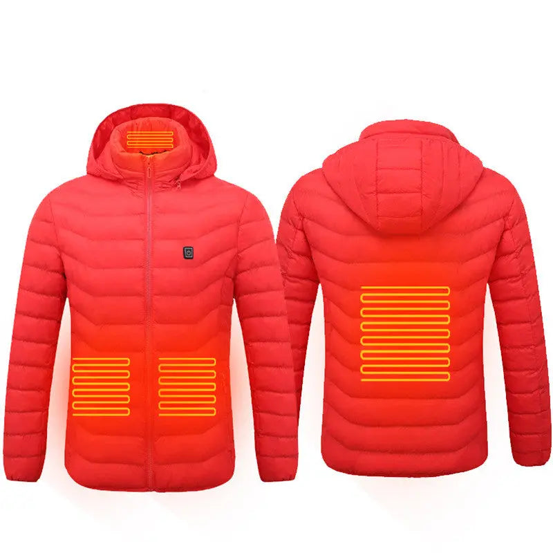 Power Jacket - Heizen auf Knopfdruck-0-Dalson-Rot-S-Dalson.ch