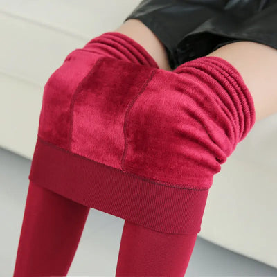 Winter Leggings - Kuschelig und sportlich-0-Dalson-Rot-S-Dalson.ch