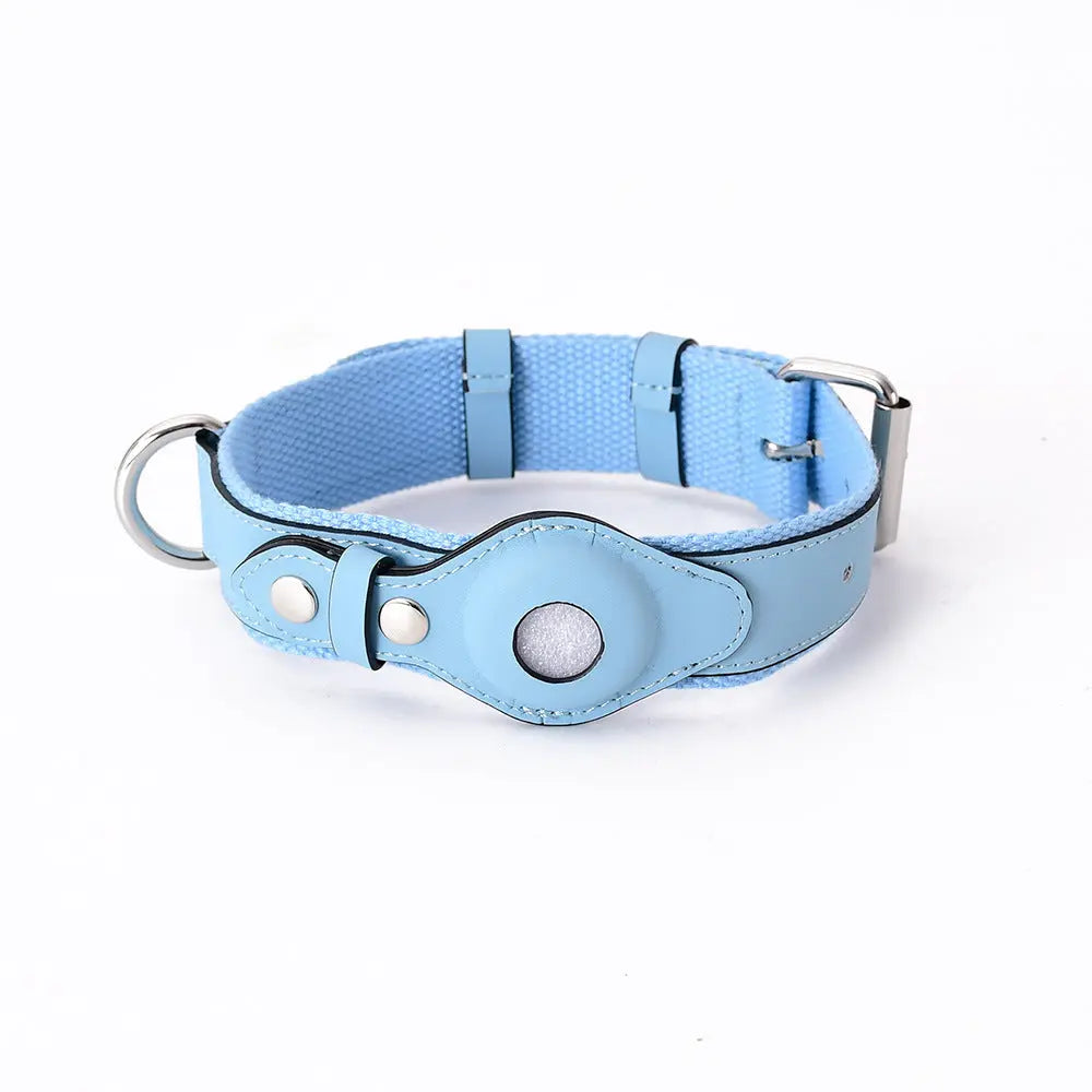 AirTrack Hundehalsband - Weltweit ohne Abonnement!-0-Dalson-Blau-S (24-32cm)-Nur Halsband-Dalson.ch
