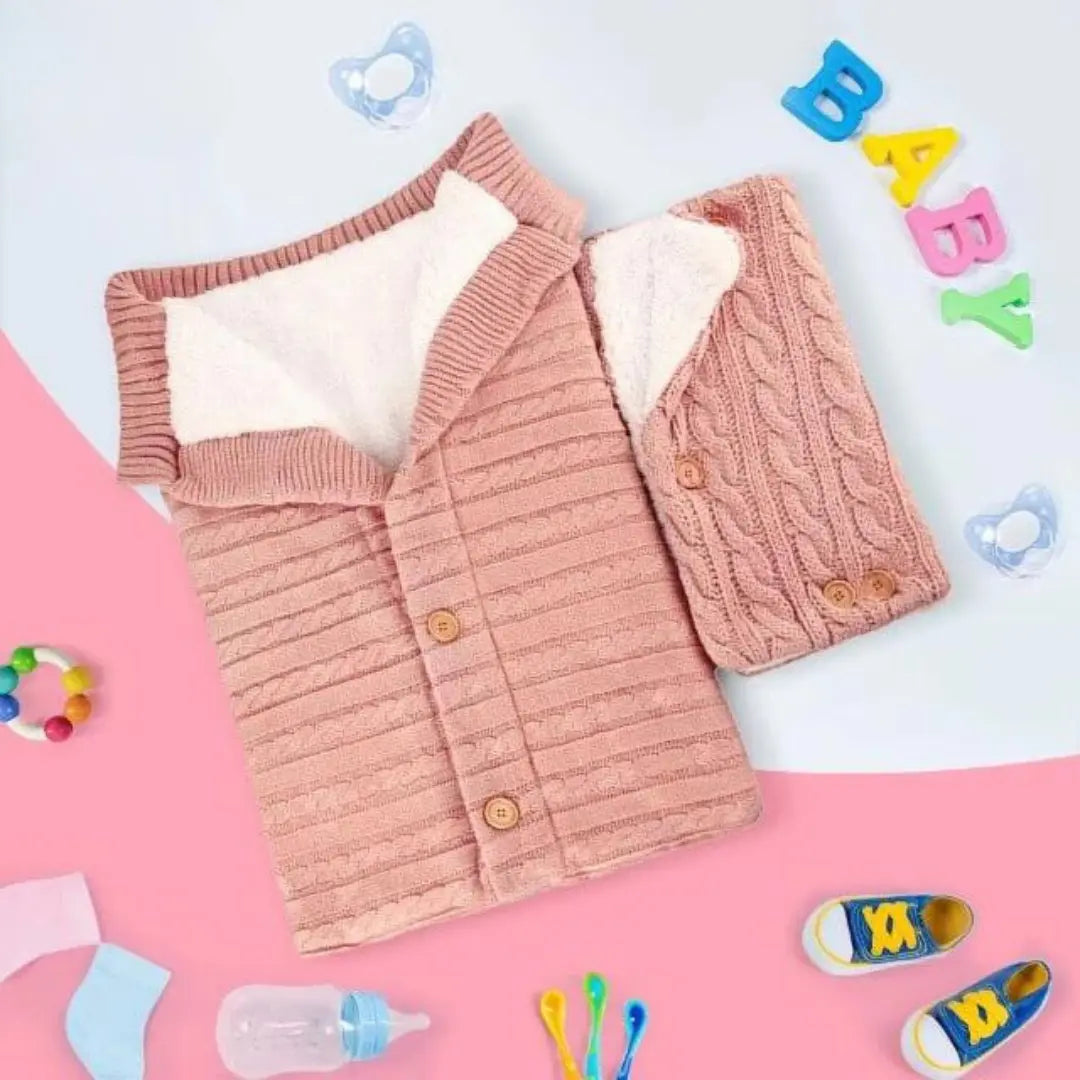 Mamia Babyschlafsack-Dalson-Rosa-mit Handwärmer-Dalson.ch