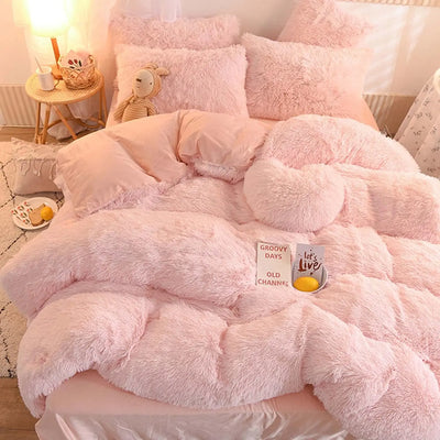 FluffyDuvet - Der kuscheligste Bettanzug-Dalson-Pink-1.2m Matratze-Dalson.ch