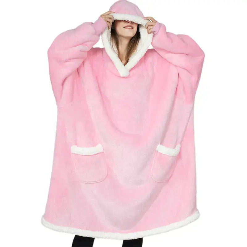 The Hoodie - Der XXL Hoodie für kalte Tage-Dalson-Pink / Länge 90cm-Dalson.ch