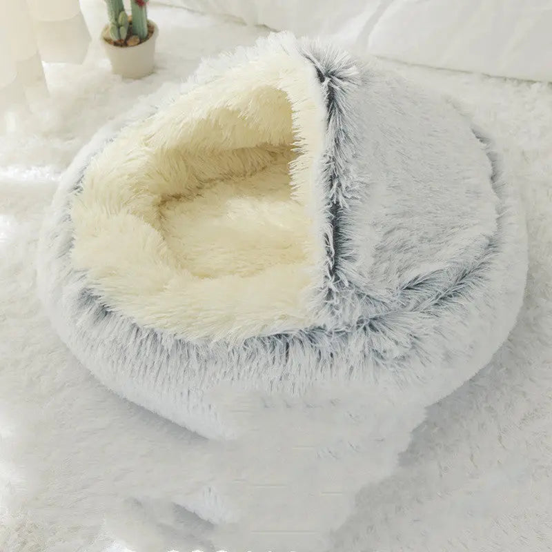 Cozy Hundenest - Mehr entspannen geht nicht-Dalson-Grau-40cm x 40cm-Dalson.ch