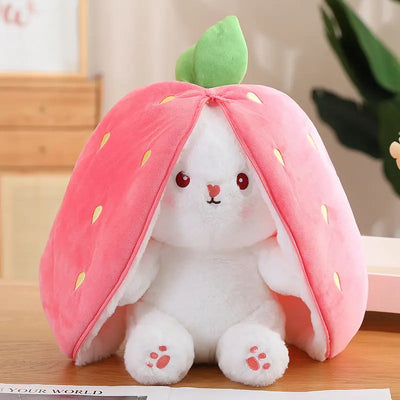 Fluffy Bunny-0-Dalson-Strawberry Bunny-18cm (Schlafender Modus)-Dalson.ch