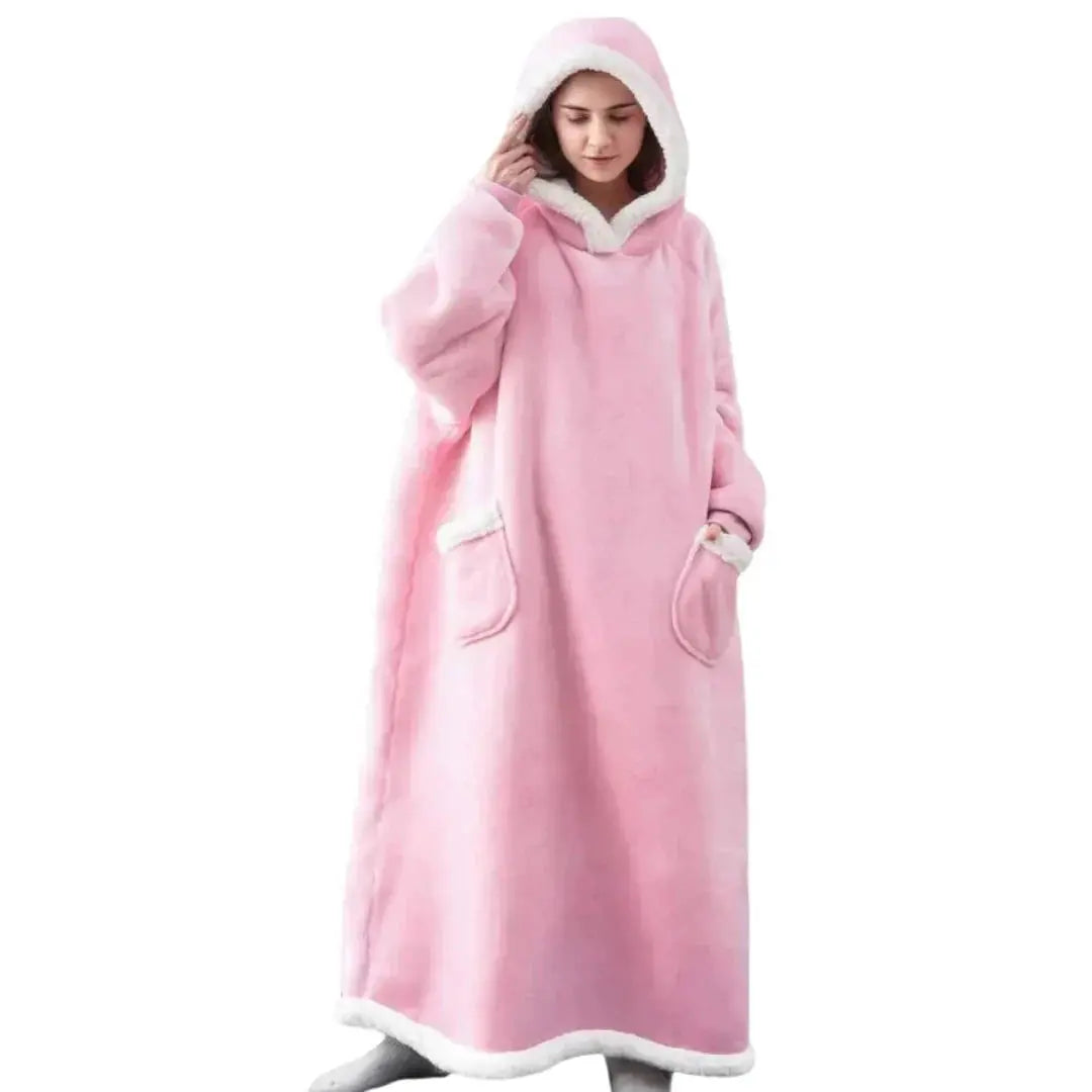 The Hoodie - Der XXL Hoodie für kalte Tage-Dalson-Pink / Länge 120cm-Dalson.ch