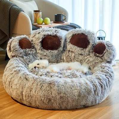 Fluffy Hundebett-0-Dalson-Dunkelgrau-55CM-Dalson.ch