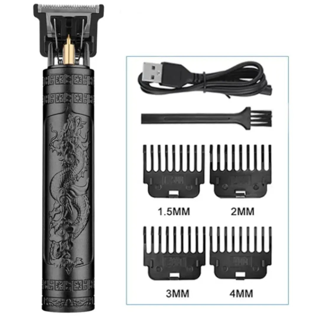 Shaver - Dein Rasierer für Bart und Haare-Dalson-Drachen Schwarz-Dalson.ch
