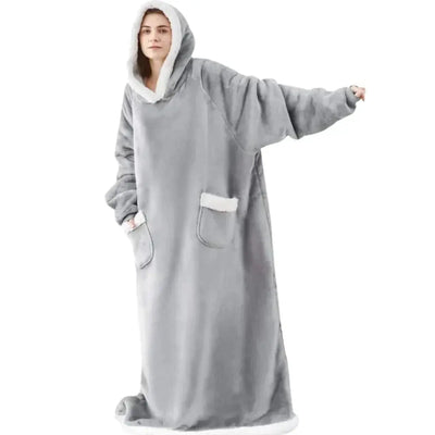 The Hoodie - Der XXL Hoodie für kalte Tage-Dalson-Grau / Länge 120cm-Dalson.ch