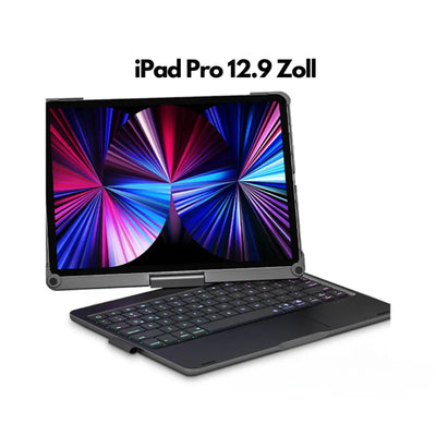 ICase - Mehr Anwendung für dein IPad-Dalson-Schwarz-iPad Pro 12.9 Zoll (2018/2020/2021/2022)-Dalson.ch