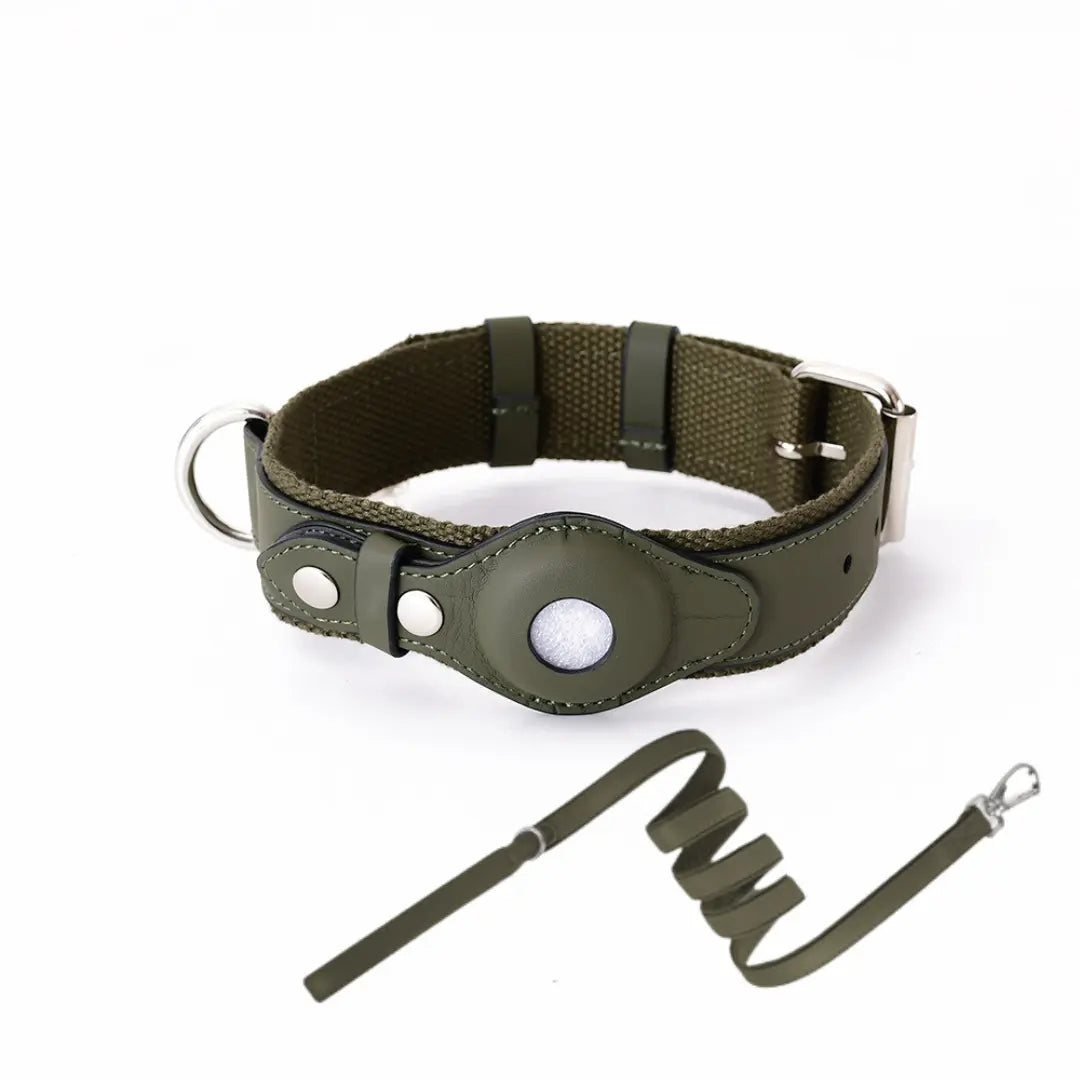AirTrack Hundehalsband - Weltweit ohne Abonnement!-0-Dalson-Grün-S (24-32cm)-Halsband & leine-Dalson.ch