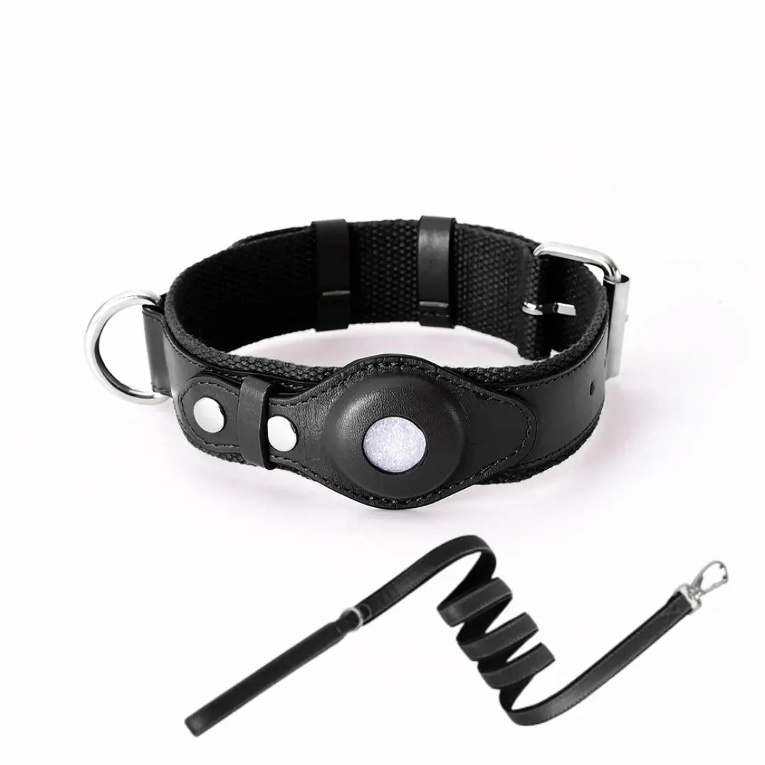 AirTrack Hundehalsband - Weltweit ohne Abonnement!-0-Dalson-Schwarz-S (24-32cm)-Halsband & leine-Dalson.ch