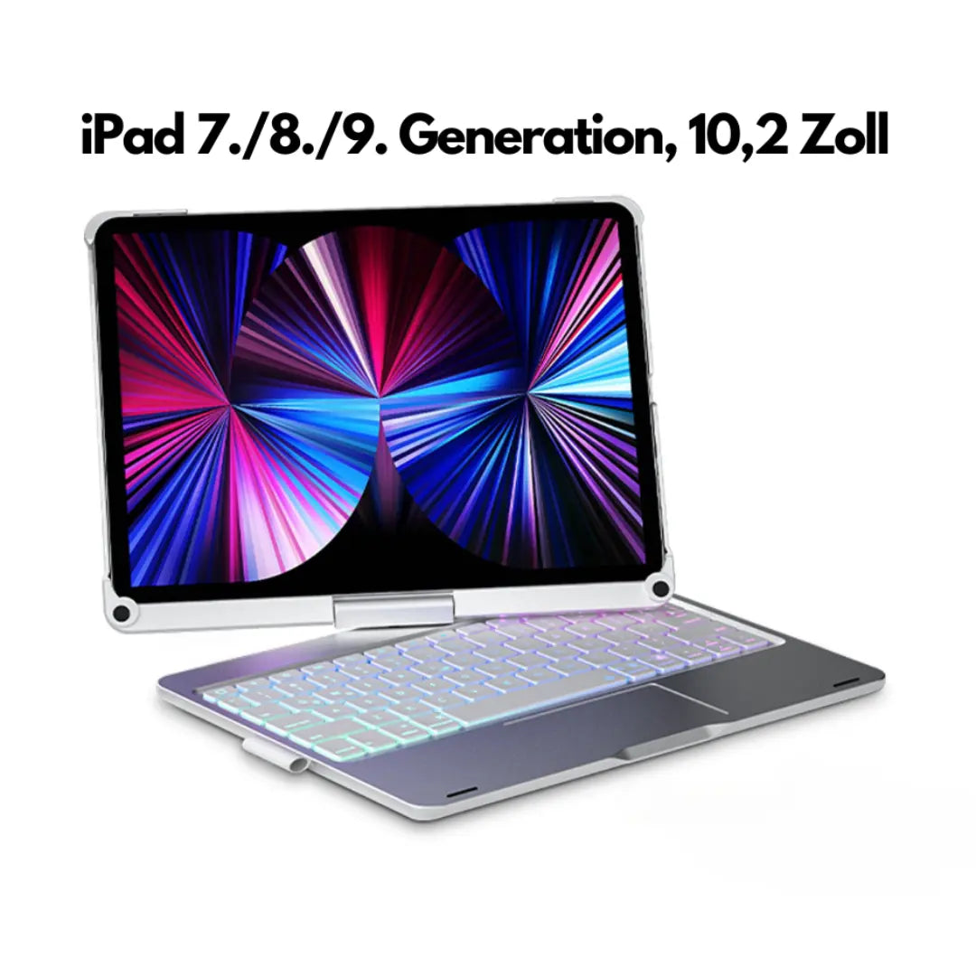 ICase - Mehr Anwendung für dein IPad-Dalson-Silber-iPad 9th/8th/7th Gen 10.2 Zoll (2019/2020/2021)-Dalson.ch