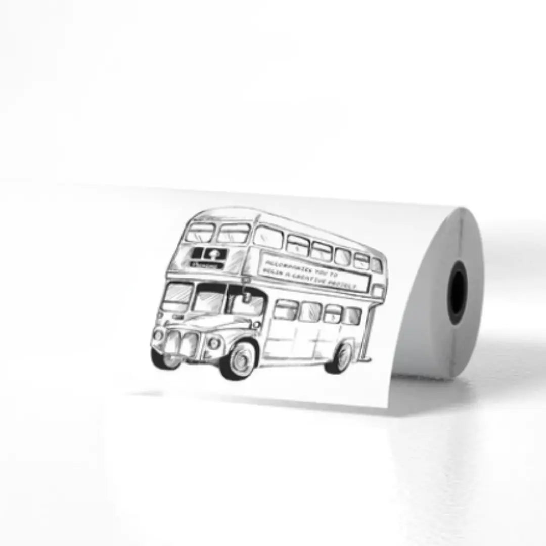 Mini Print - Immer und überall Einsatzbereit-Dalson-3 Rollen Stickerpapier-Dalson.ch