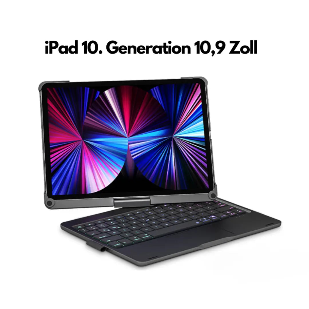 ICase - Mehr Anwendung für dein IPad-Dalson-Schwarz-iPad 10th Gen 10.9 Zoll (2022)-Dalson.ch