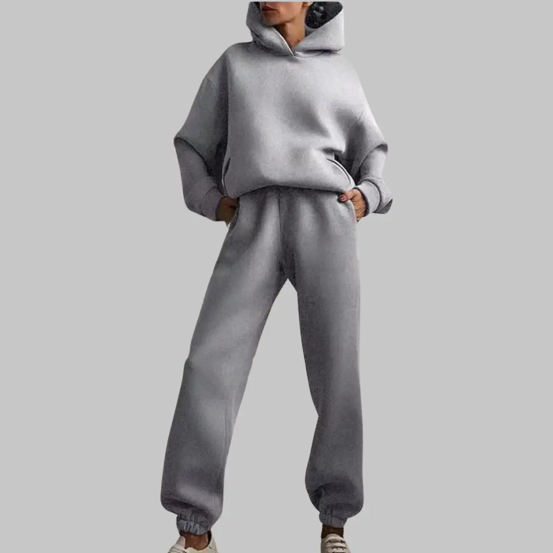 Elora - Bequemer Sweater SET-Dalson-Grau-S-Dalson.ch