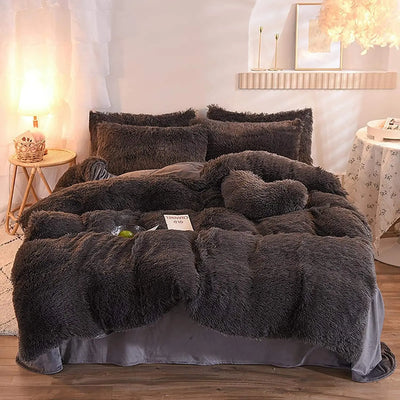 FluffyDuvet - Der kuscheligste Bettanzug-Dalson-Grau-1.2m Matratze-Dalson.ch