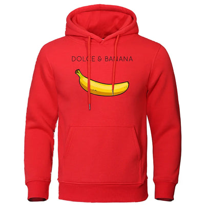 Dolce & Banana Hoodie-Dalson-Rot-S-Dalson.ch