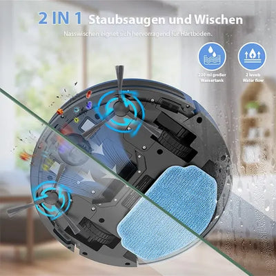 eRobo Yeedi - Gleichzeitig saugen und wischen-Dalson-Dalson.ch