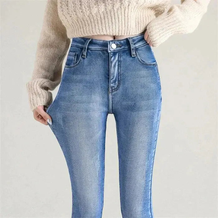 ThermoJeans - Stylisch & trotzdem warm-Dalson-HellBlau-S-Dalson.ch