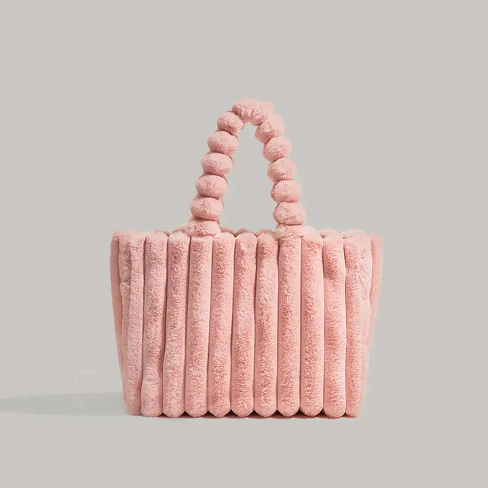 CloudyBag - Aus Plüsch mit viel Platz-Dalson-Rosa-Dalson.ch