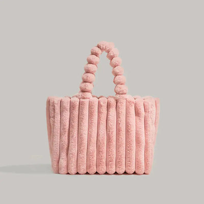 CloudyBag - Aus Plüsch mit viel Platz-Dalson-Rosa-Dalson.ch