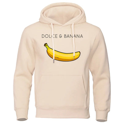 Dolce & Banana Hoodie-Dalson-Beige-S-Dalson.ch
