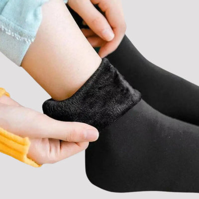 FleeceSocken - Die kuscheligsten Socken-Dalson-Schwarz 3er Set-Dalson.ch