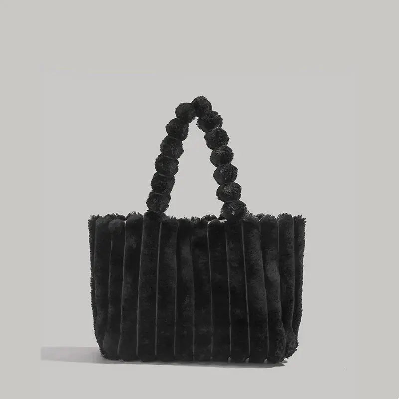 CloudyBag - Aus Plüsch mit viel Platz-Dalson-Schwarz-Dalson.ch