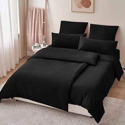 Royal Eukalyptus Bettwäsche-Dalson-Schwarz-90 x 200-Dalson.ch