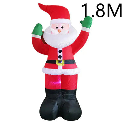 LED-Christmas - Schönste Weihnachtsdekoration-Dalson-Weihnachtsmann (1.8m)-Dalson.ch