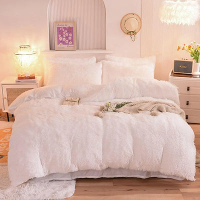 FluffyDuvet - Der kuscheligste Bettanzug-Dalson-Weiss-1.2m Matratze-Dalson.ch