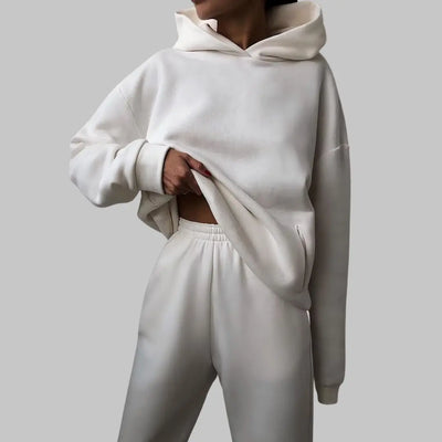Elora - Bequemer Sweater SET-Dalson-Weiss-S-Dalson.ch