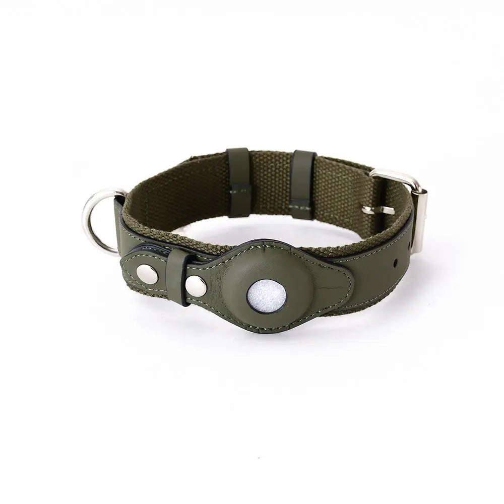 AirTrack Hundehalsband - Weltweit ohne Abonnement!-0-Dalson-Grün-S (24-32cm)-Nur Halsband-Dalson.ch