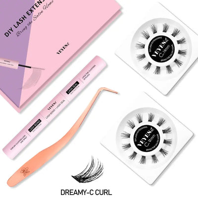 DIY Lashes Queen Starter Kit-Dalson-Dreamy-12MM-Dalson.ch