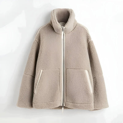 Celeste - Teddyfleece Jacke-Dalson.ch-Braun-S-Dalson.ch