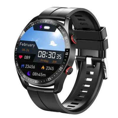 Multi SmartWatch - Mit Dolby Lautsprecher-Dalson-Silikon Schwarz-Dalson.ch