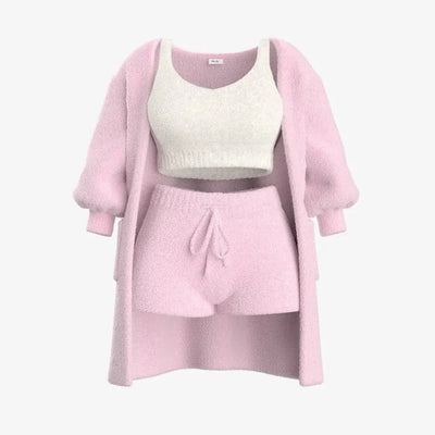 CosySet - Sooo flauschig!-Dalson-Rosa-S-3 Stück SET-Dalson.ch