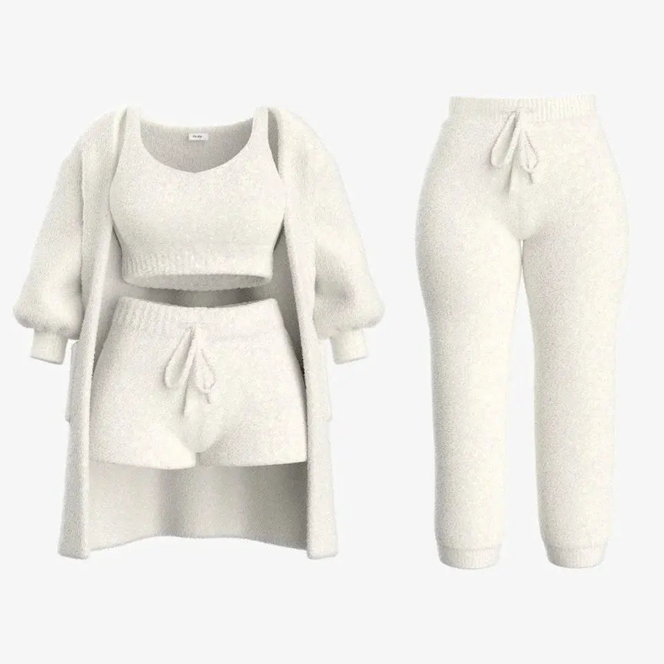 CosySet - Sooo flauschig!-Dalson-Beige-S-4 Stück SET-Dalson.ch