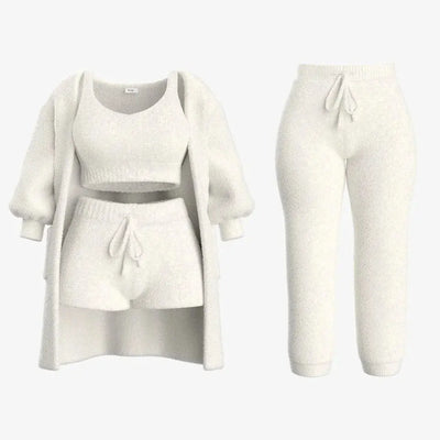 CosySet - Sooo flauschig!-Dalson-Beige-S-4 Stück SET-Dalson.ch