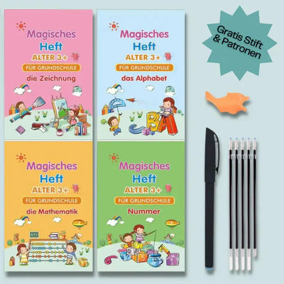 Magisches Lernbuch - 4 magische im Set-0-Dalson-Dalson.ch
