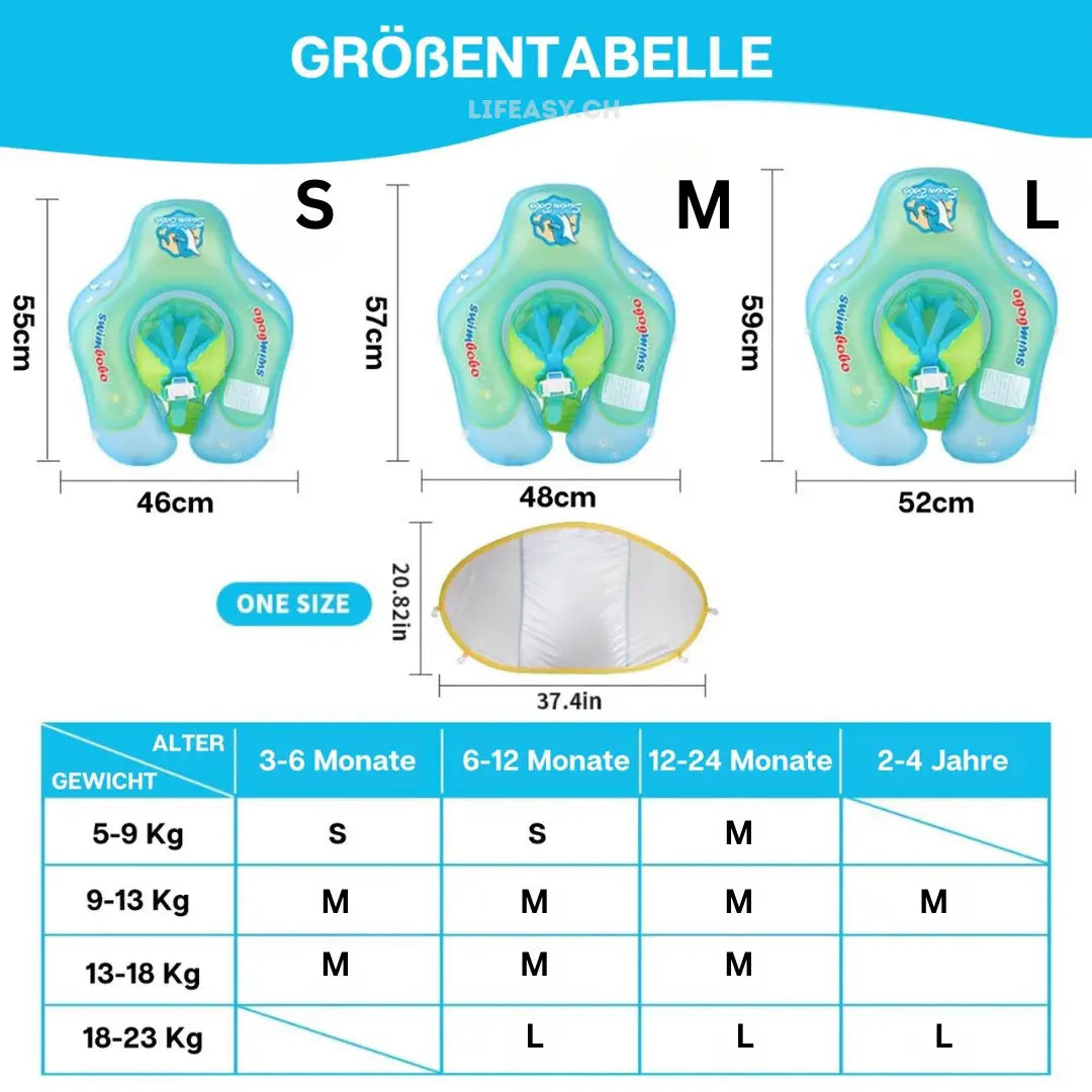 BabyBoot - Sicherer Spass im Schwimmbecken-Dalson-Dalson.ch