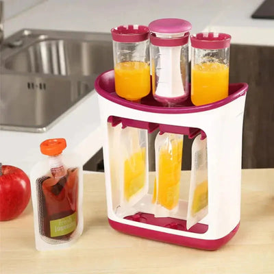 BabyQuetschies - Gesund & haltbar-Dalson-Quetschistation + 10 Beutel-Dalson.ch