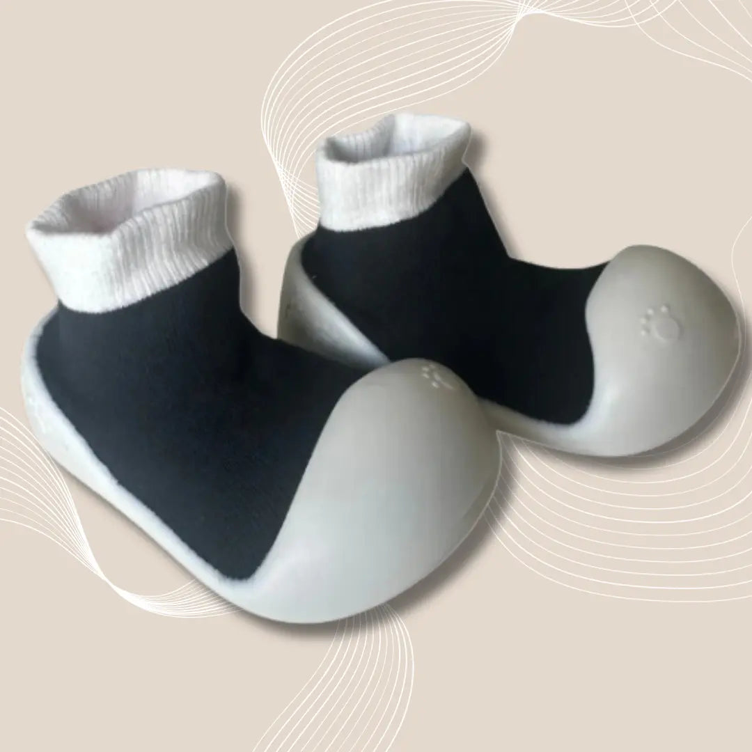 Froggy - Die Schuhe für die ersten Monate-Dalson-Schwarz-5-9 Monate-Dalson.ch